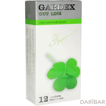 Презервативы Gardex № 12, Out Line .Контурные