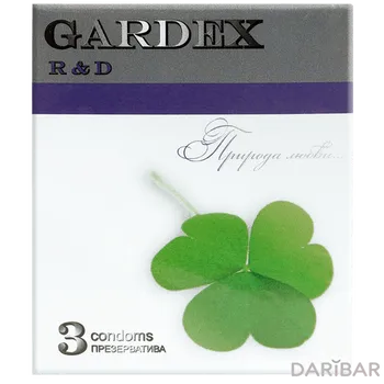 Презервативы Gardex № 3, Dotted&Ribbed .Точки, кольца и контур