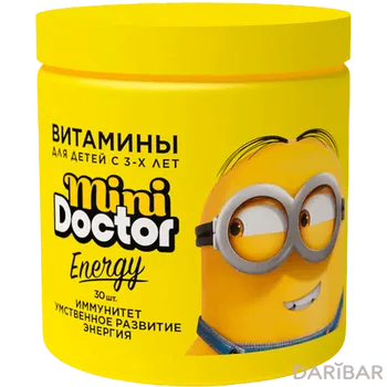 Пастилки мини доктор энергия жев № 30