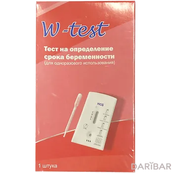 W-Test тест на определение (беременности) гестационной недели