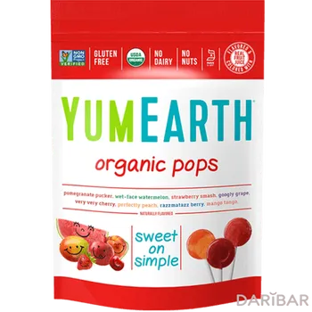 YumEarth Органические фруктовые закуски 50 гр № 01028