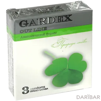 Презервативы Gardex № 3, Out Line Контурные