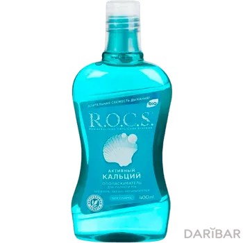 R.O.C.S Ополаскиватель для полости рта двойная мята 250 мл