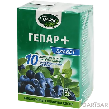 Фиточай Белла гепар+диабет белла 2 г № 30