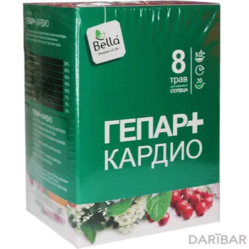 Фито чай Белла Гепар+кардио 2 г № 30