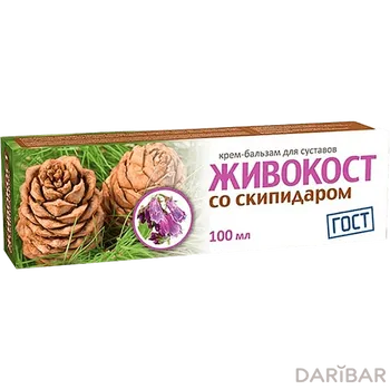 Живокост скипидар крем-бальзам для сустав 100 мл