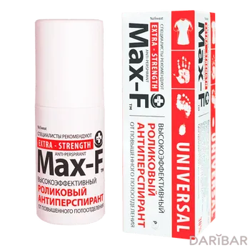 Max-F 30% 50 мл роликовый антиперспирант