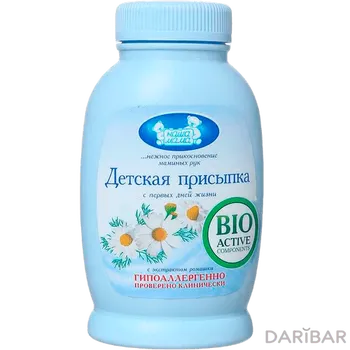 Наша мама детская присыпка 0+ с экстрактом ромашки 65 г