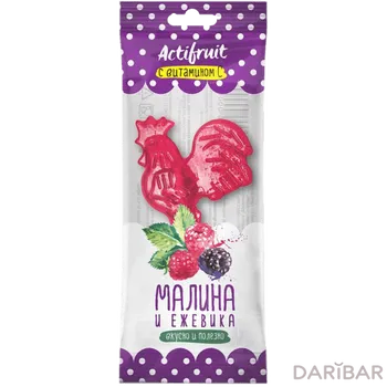 Леденец с цинком и витамином С малина-ежевика 17 гр