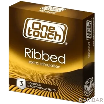 ONE TOUCH Презерватив № 3 Ribbed