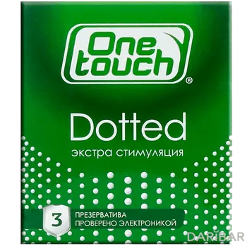 ONE TOUCH Презерватив № 3 Dotted