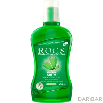 Ополаскиватель для рта Rocs Двойная Мята 400 мл