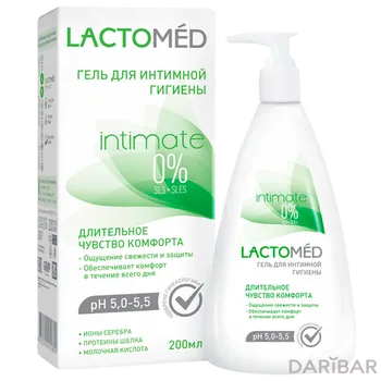 Гель для интимной гигиены Lactomed Длительное чувство комфорта 200 мл