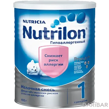 Nutrilon 1 Смесь молочная гипоаллергенная 400 г с 0+