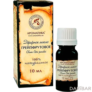 Ароматика масло эфирное грейпфрут 10 мл