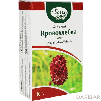Кровохлебка фито-чай 30 г, Bella