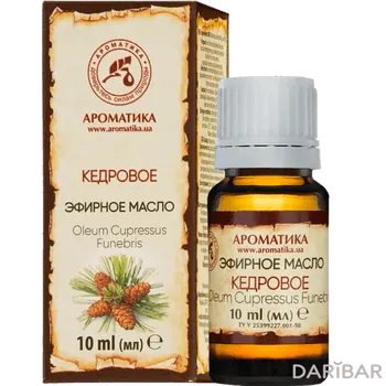 АРОМАТИКА Масло эфирное кедр, 10 мл