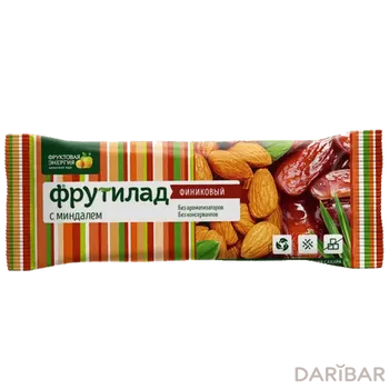 Фрутилад батончик финиковый с миндалем 42 г