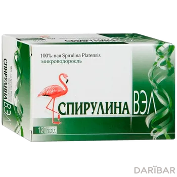 Спирулина Вэл № 120 таблетки