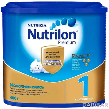 Смесь сухая Nutrilon Пре 1 400 г с 0 месяцев