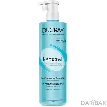 DUCRAY KERACNYL Гель очищающий для проблемной кожи лица и тела 400 мл