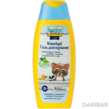 Гель д/купания Babyline с пантенолом и ромашкой 250 мл