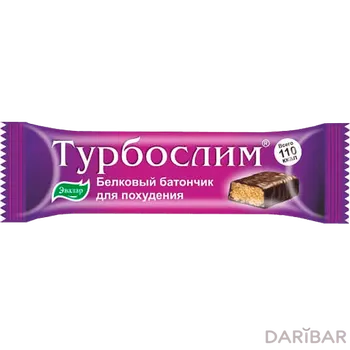 Турбослим батончик для похудения, 50 г 4 шт