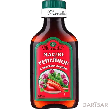 Репейное масло с экстрактом жгучего перца 100 мл