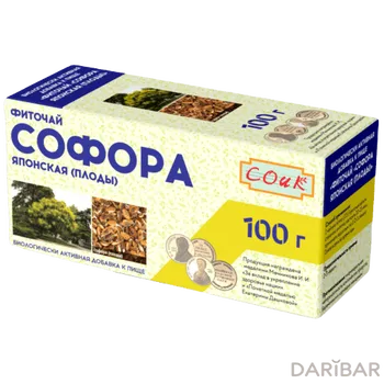 Фиточай Софора японская(плоды) 100 г