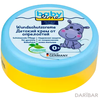 Крем от опрелостей под подгузник Babyline с миндальным масло и пантенолом 150 мл