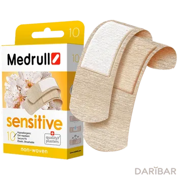 Medrull Лейкопластырь № 10 2,5*7,2 см Алоэ Вера