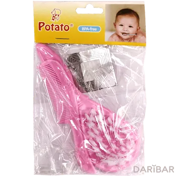 Расческа и массажер детская (AQ821) Potato