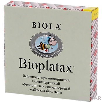 Лейкопластырь медицинский гипоаллергенный 4 см*5м Bioplatax