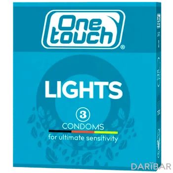 ONE TOUCH Презерватив № 3 Lights