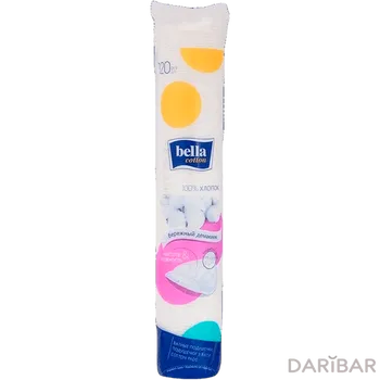 Подушечки ватные Bella 120 шт бережный демакияж М/У