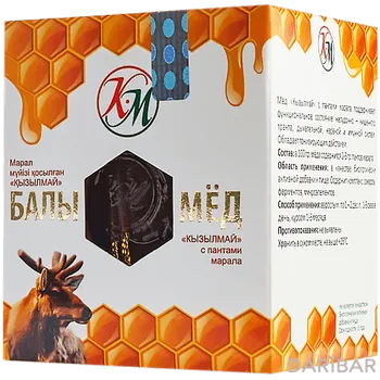 Мед с пантами марала Кызылмай225 г