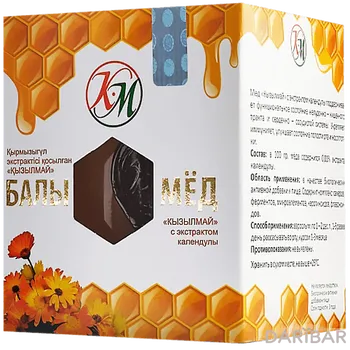 КЫЗЫЛМАЙ Мед с экстрактом календулы 225гр