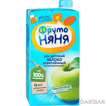 Сок Фруто Няня 0,5 л яблочный вкус