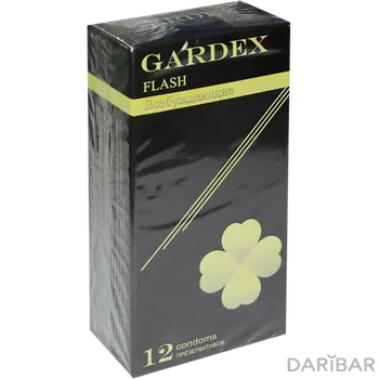 Презервативы Gardex № 12, Flash Возбуждающие