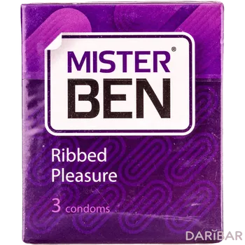 Презервативы Mister Ben Ribbed Pleasure № 3