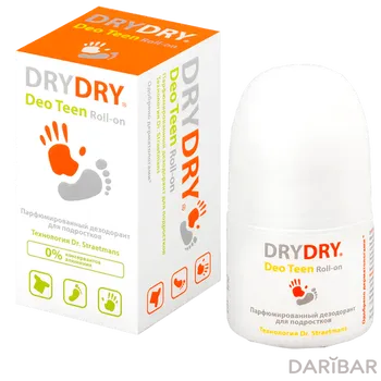 Dry Dry Deo Teen Roll-on роликовый дезодорант для подростков 50 мл
