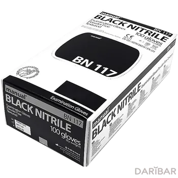 Перчатки Manual BN117 № 50 размер М черные