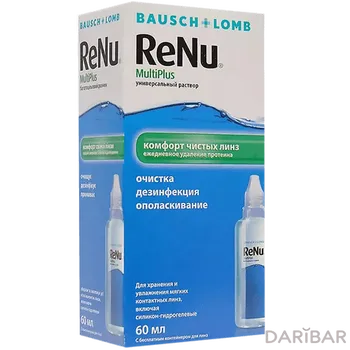 Renu MultiPlus раствор для контактных линз 60 мл