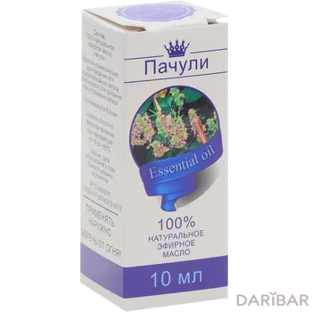 СИНАМ Масло эфирное пачули 10 мл