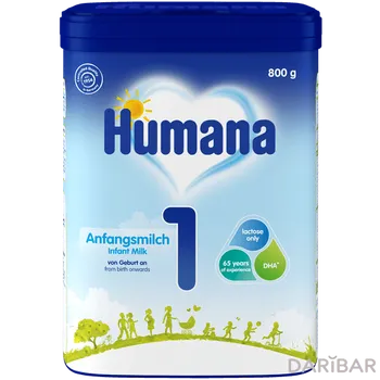 Смесь молочная Humana 1 800 г от 0 до 6 мес