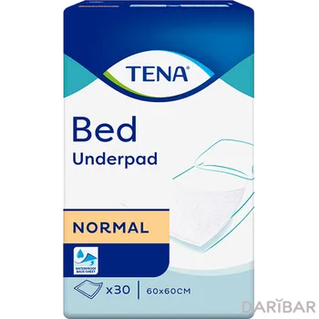 TENA впит пеленки Bed Underpad Normal 60x60 см, 30 шт