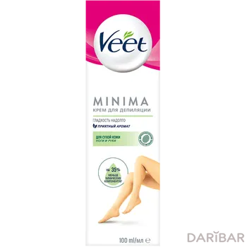 Veet Minima Крем для депиляции для сухой кожи 100 мл