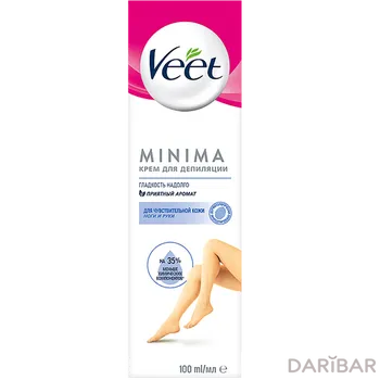 Крем для депиляции Veet Minima для чувствительной кожи 100 мл