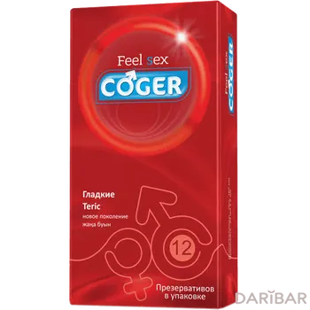 Презервативы Coger № 12 гладкие