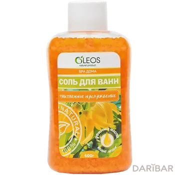 Oleos Морская соль для ванн Чувственное наслаждение, 400 г
